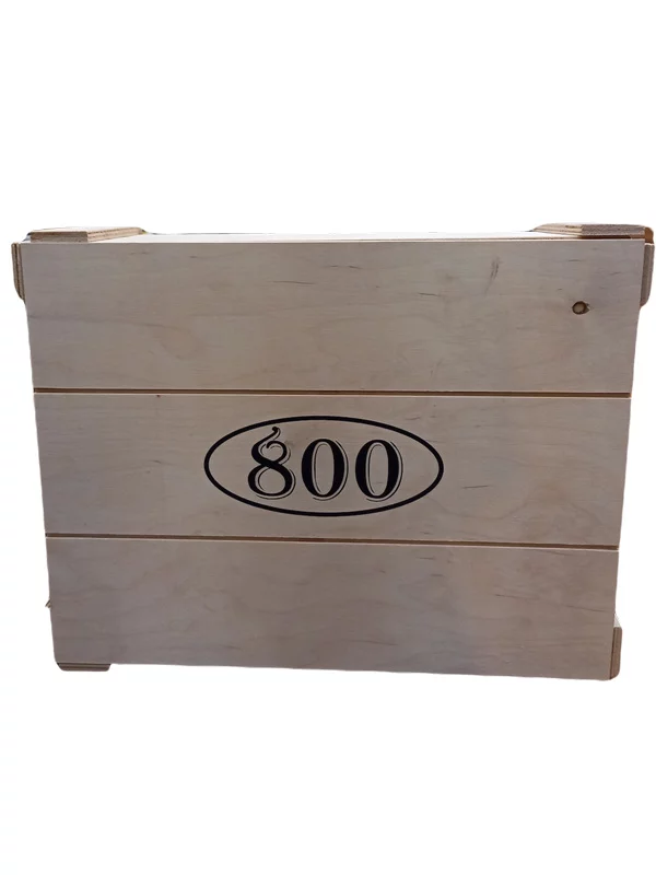 Cava 800 - Ioannina | Ξύλινο Κουτί Box- έως 3 φιάλες
