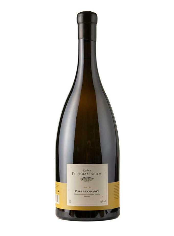 cava800.gr | JEROBOAM 3000ML ΚΤΗΜΑ ΓΕΡΟΒΑΣΙΛΕΙΟΥ CHARDONNAY | 11% - 15% |  | €97.34 |  |  | Ελλάδα