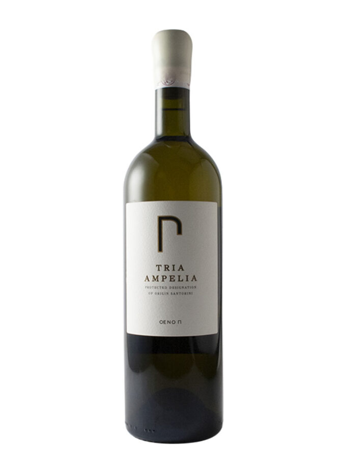 cava800.gr | ΟΕΝΟ-Π TRIA AMPELIA ΣΑΝΤΟΡΙΝΗ 2021 | 11% - 15% |  | €70.68 |  |  | Ελλάδα