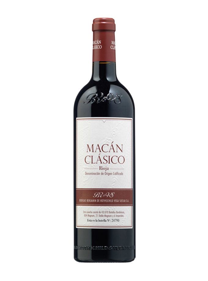 cava800.gr | BODEGAS BENJAMIN DE ROTHCHILD & VEGA SICILIA MACAN CLASICO COSECHA  RIOJA 2018 | 11% - 15% |  | €49.15 |  |  | Ισπανία