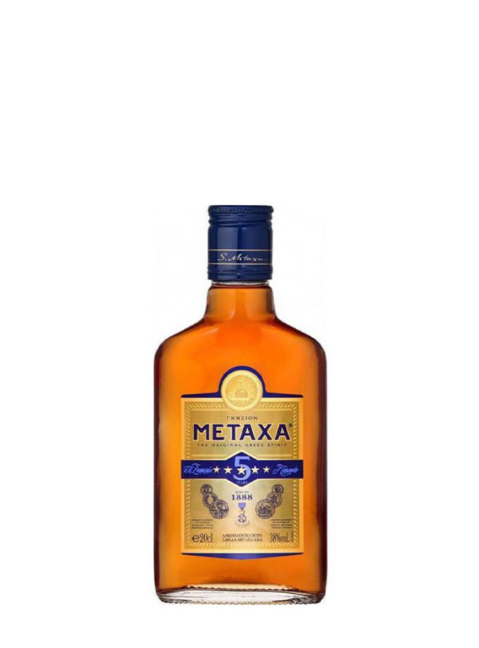 cava800.gr | ΜΠΡΑΝΤΙ METAXA 5* 0.2LT | 35% - 39% |  | €5.75 |  |  | Ελλάδα