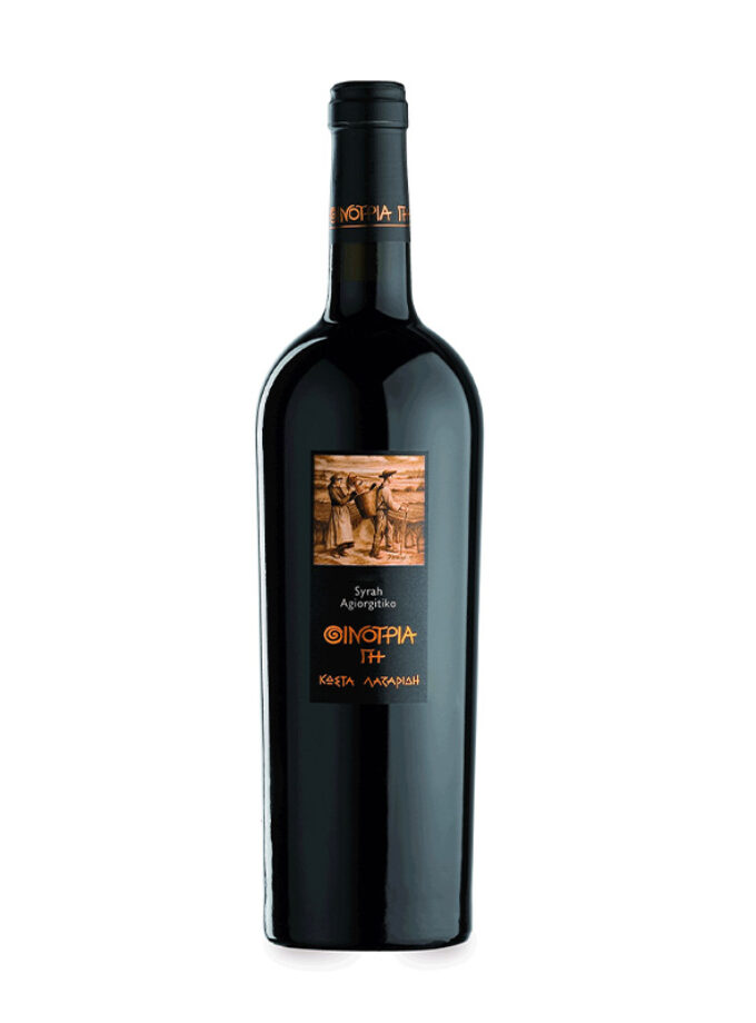 cava800.gr | ΚΤΗΜΑ ΟΙΝΟΡΙΑ ΓΗ (ΚΩΣΤΑ ΛΑΖΑΡΙΔΗ) ΓΗ SYRAH-ΑΓΙΩΡΓΙΤΙΚΟ | 11% - 15% |  | €49.60 |  |  | Ελλάδα