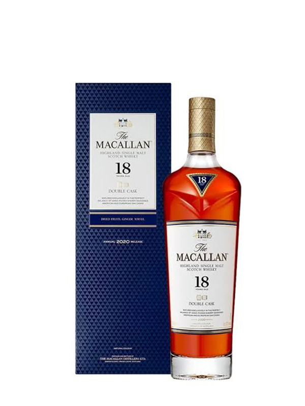 cava800.gr | ΟΥΙΣΚΙ MACALLAN DOUBLE CASK 18 Y.O. SINGLE MALT | 40% - 49% |  | €377.00 |  |  | Σκωτία