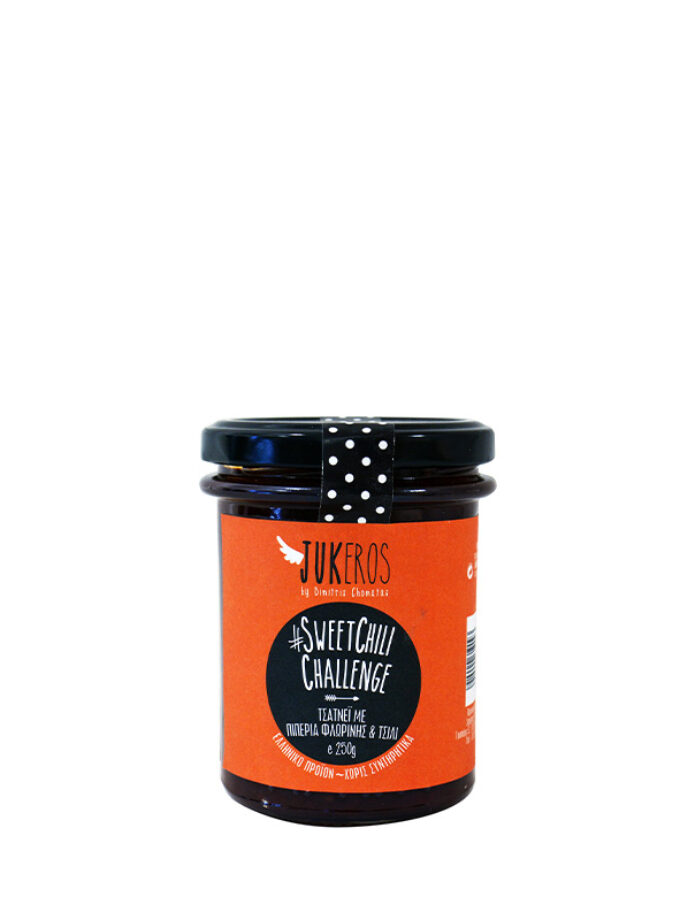 cava800.gr | CHUTNEY JUKEROS SWEET CHILLI CHALLENGE ΜΕ ΠΙΠΕΡΙΑ ΦΛΩΡΙΝΗΣ & ΤΣΙΛΙ |  |  | €6.35 |  |  |