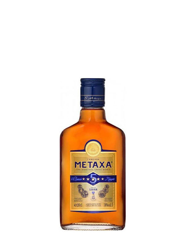 cava800.gr | ΜΠΡΑΝΤΙ METAXA 5* 0.2LT | 35% - 39% | | €5.75 | | | Ελλάδα