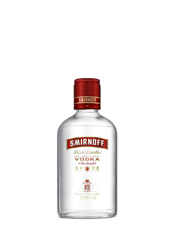 cava800.gr | ΒΟΤΚΑ SMIRNOFF RED 200ML | 35% - 39% | | €6.07 | | | Ρωσία