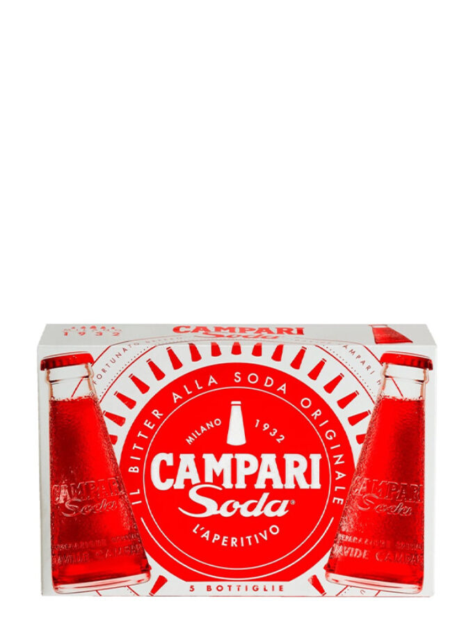 cava800.gr | ΑΠΕΡΙΤΙΦ CAMPARI BITTER SODA 5x98ML | | | €6.56 | | |