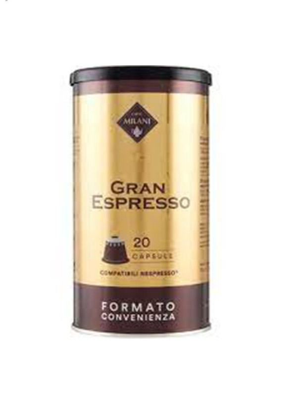 cava800.gr | ΚΑΨΟΥΛΕΣ MILANI GRAN ΤΥΠΟΥ NESPRESSO 20TMX | | | €6.87 | | | Ιταλία