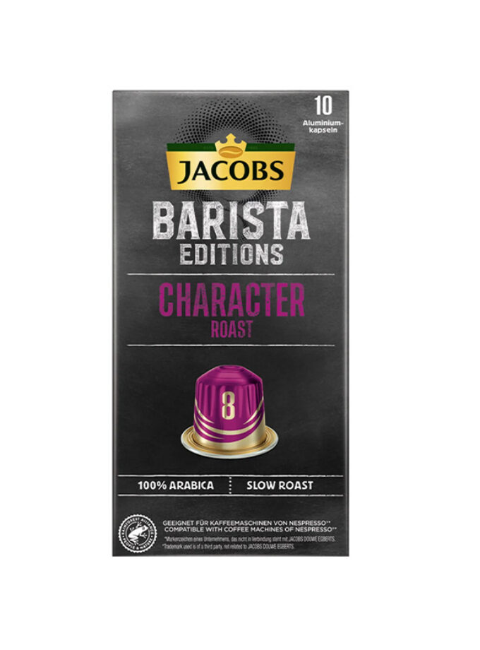 cava800.gr | ΚΑΦΕΣ JACOBS BARISTA CAPS CHAR RA 10PCX10 |  |  | €4.01 |  |  |
