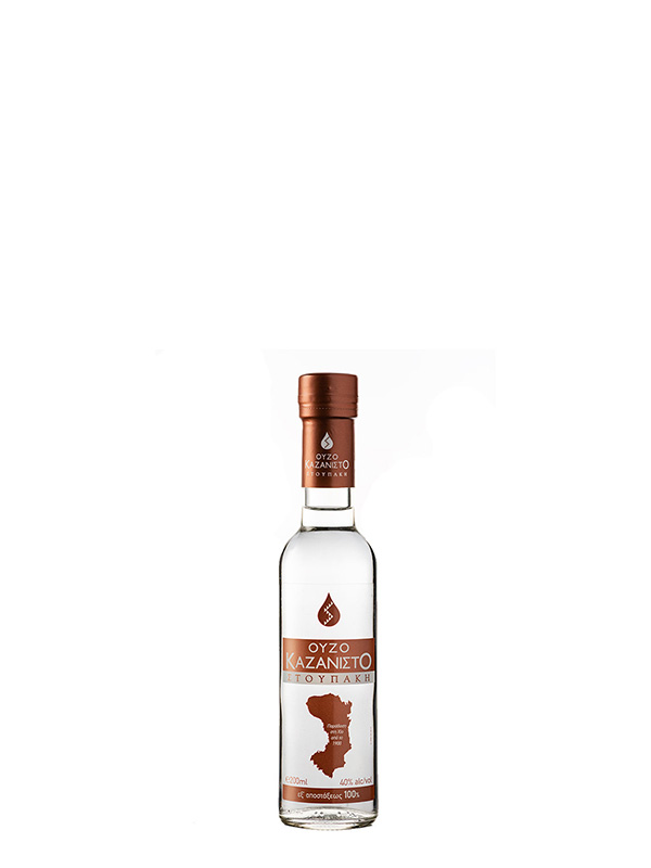 cava800.gr | ΟΥΖΟ ΣΤΟΥΠΑΚΗ ΚΑΖΑΝΙΣΤΟ 200ML | 40% - 49% | | €4.01 | | | Ελλάδα