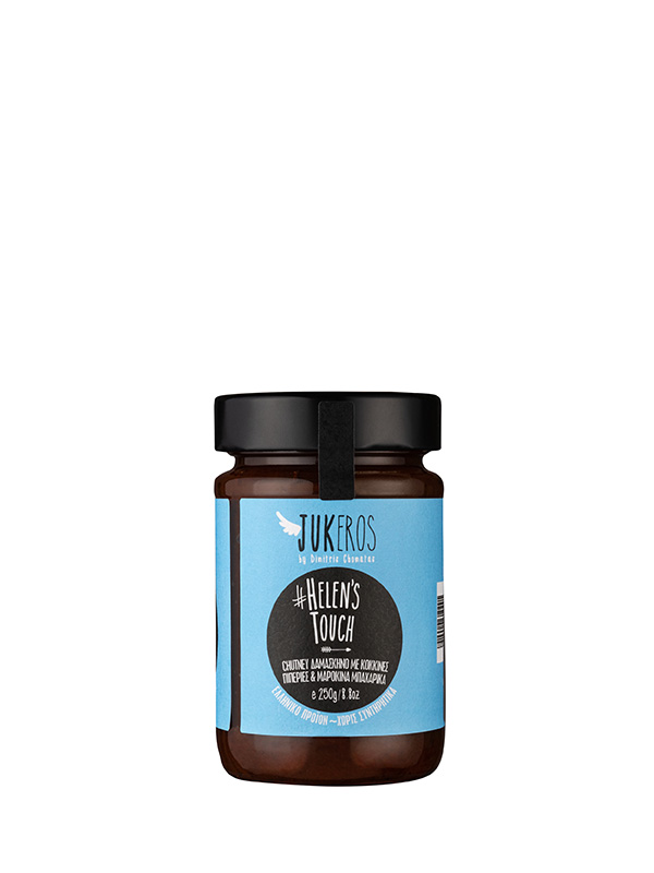 cava800.gr | CHUTNEY JUKEROS HELEN'S TOUCH ΔΑΜΑΣΚΗΝΑ ΜΕ ΚΟΚ.ΠΙΠΕΡΙΕΣ & ΜΑΡΟΚΙΝΑ ΜΠΑΧΑΡΙΚΑ | | | €5.21 | | |