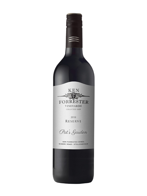 cava800.gr | KEN FORRESTER ''PAT'S GARDEN RESERVE'' RED | 11% - 15% | | €22.44 | | | Νότιος Αφρική