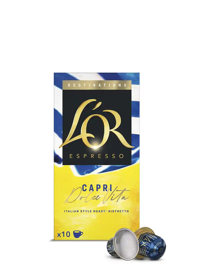 cava800.gr | ΚΑΨΟΥΛΕΣ ΚΑΦΕ LOR DESTINATIONS CAPRI 10ΤΕΜ |  |  | €4.81 |  |  | Ολλανδία
