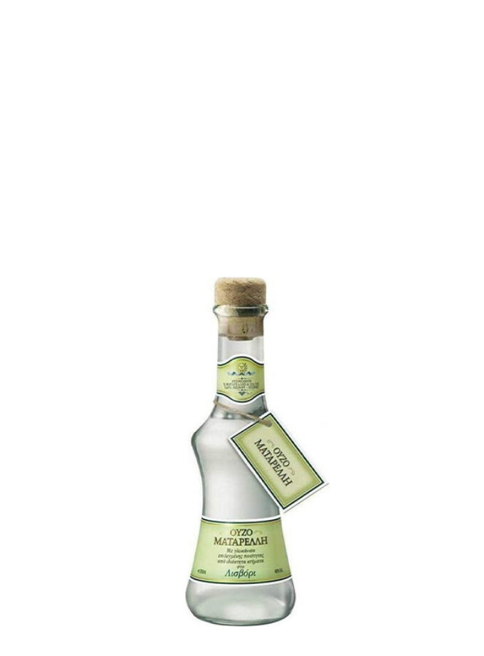cava800.gr | ΟΥΖΟ ΜΑΤΑΡΕΛΛΗ 200ML | 40% - 49% | | €5.18 | 0.20 LT | Λευκό | Ελλάδα, Αιγαίο Πέλαγος