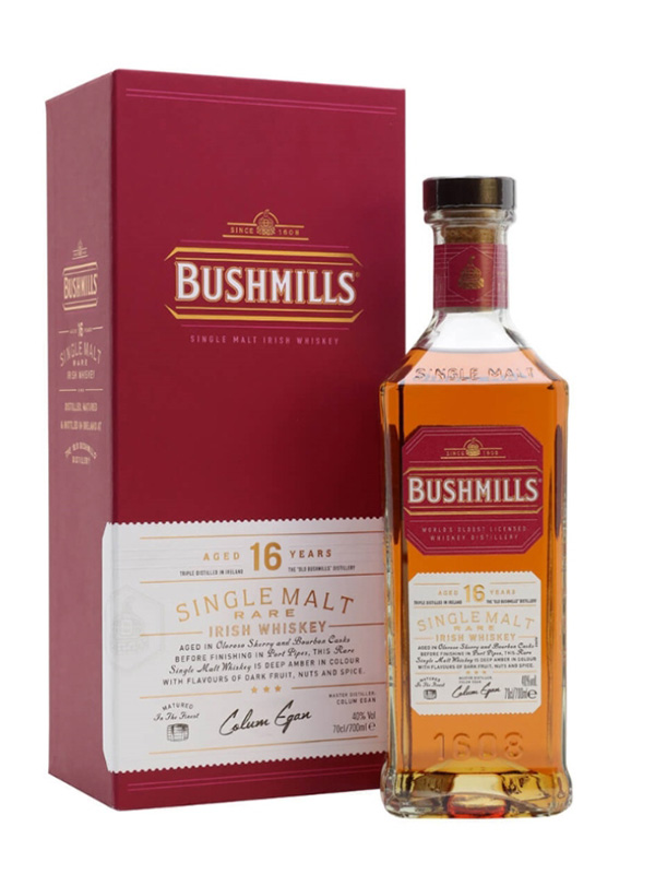 cava800.gr | ΟΥΙΣΚΙ BUSHMILLS 16 Υ.Ο. | 40% - 49% | | €126.08 | 0.70 LT | Irish Blend | Ιρλανδία