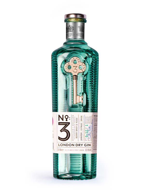 cava800.gr | ΤΖΙΝ Νο3 LONDON DRY | 40% - 49% | | €50.29 | 0.70 LT | London Dry Gin | Αγγλία