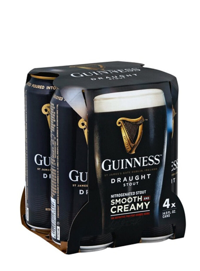 cava800.gr | GUINNESS DRAUGHT 4PACK ΚΟΥΤΙ | 2% - 6% | | €13.74 | | | Ιρλανδία