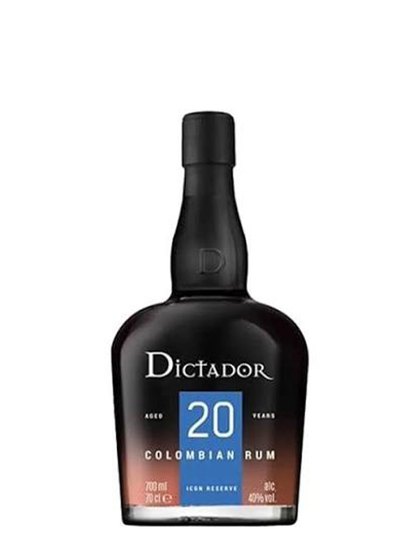 cava800.gr | ΡΟΥΜΙ DICTADOR COLOMBIAN 20 .Y.O. | 40% - 49% | | €83.30 | 0.70 LT | Dark Rum | Κολομβία