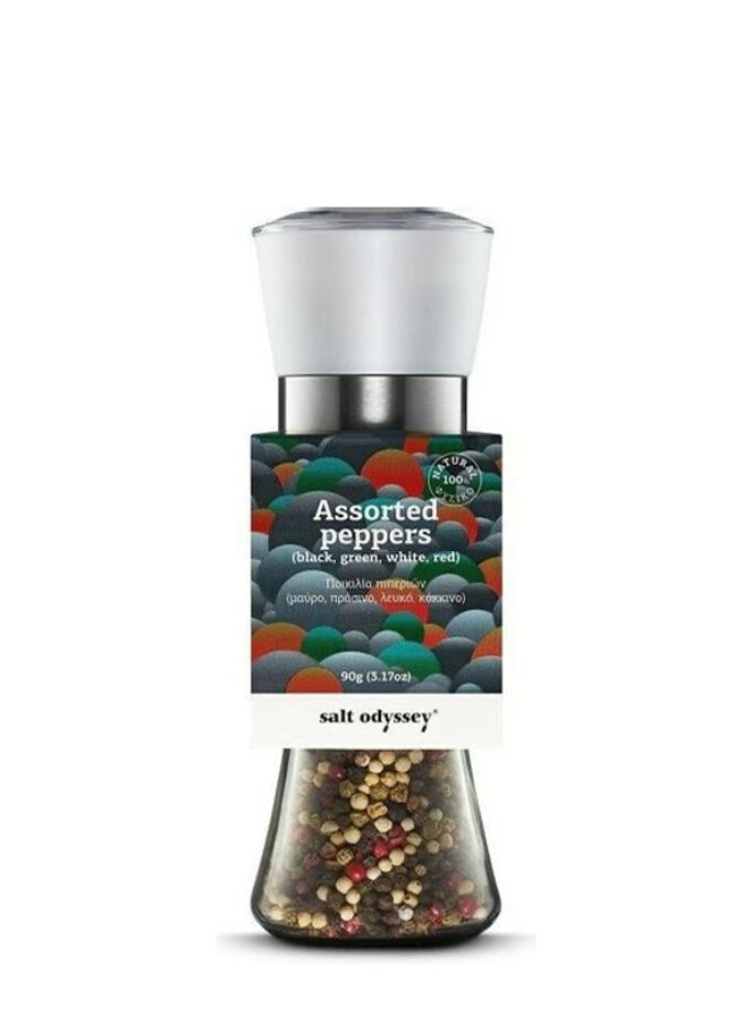 cava800.gr | ΜΥΛΟΣ ΠΟΙΚΙΛΙΑ ΠΙΠΕΡΙΩΝ "SALT ODYSSEY" (Μ.Π.Λ.Κ.)80GR |  |  | €7.30 | 0.80GR |  | Ελλάδα, Στερεά Ελλάδα