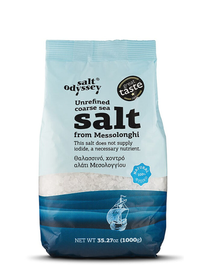 cava800.gr | ΘΑΛΑΣΣΙΝΟ ΧΟΝΤΡΟ ΑΛΑΤΙ ΜΕΣΟΛΟΓΓΙΟΥ "SALT ODYSSEY" 1KG |  |  | €2.43 | 1KG |  | Ελλάδα, Στερεά Ελλάδα