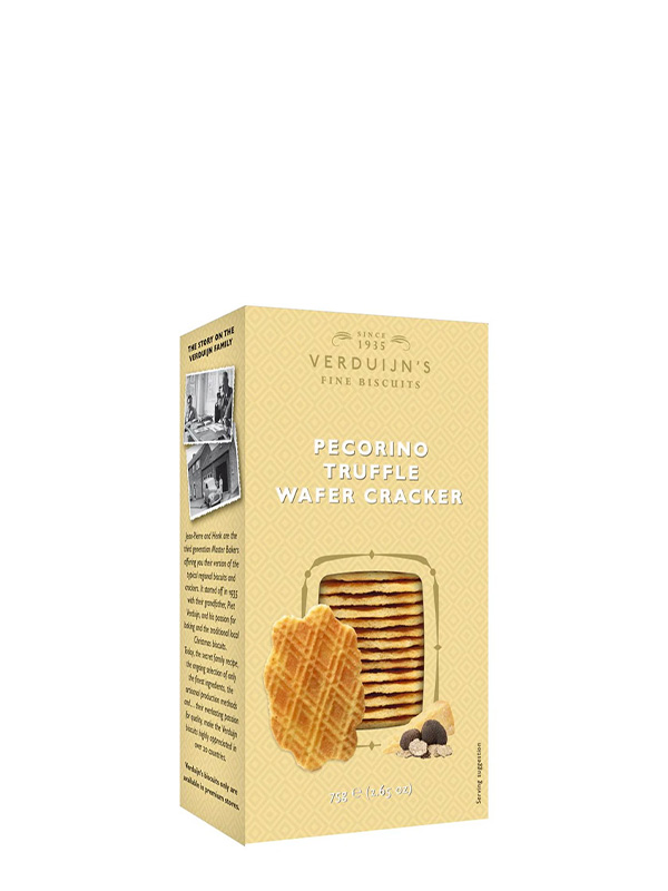 cava800.gr | ΚΡΑΚΕΡ VERDUIJN'S ΜΕ ΤΥΡΙ PECORINO ΚΑΙ ΜΑΥΡΗ ΤΡΟΥΦΑ | | | €3.68 | 0.075KG | | Ολλανδία