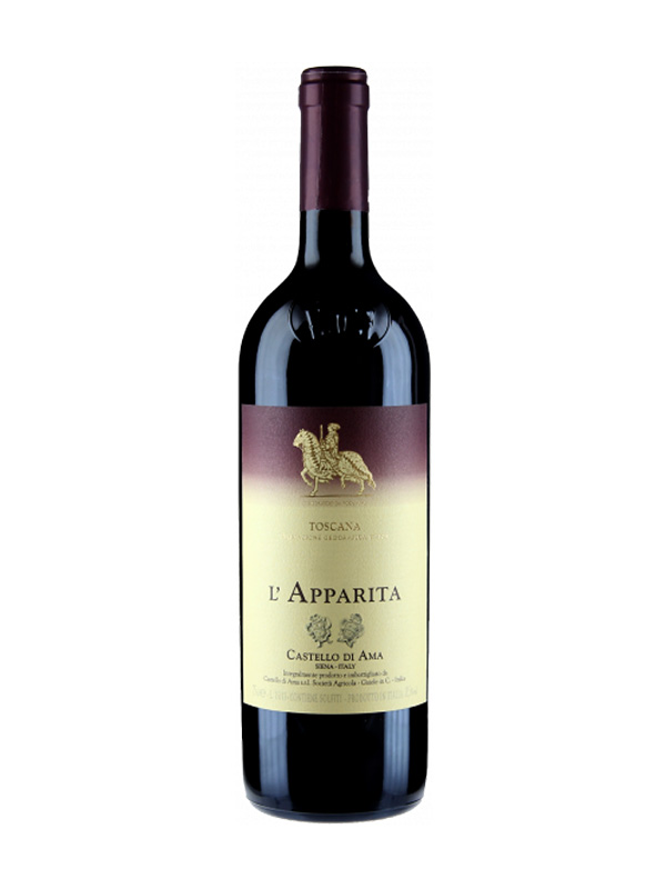 cava800.gr | CASTELLO DI AMA IGT L'APPARITA 2021 | 11% - 15% | | €307.27 | 0.75 LT | | Ιταλία, Τοσκάνη