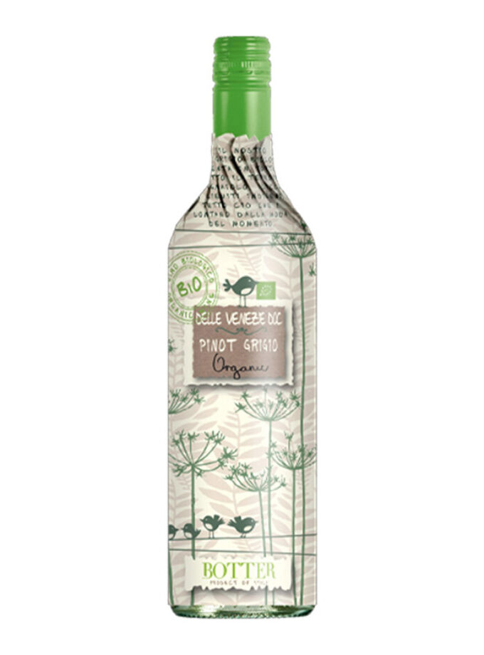 cava800.gr | BOTTER  PINOT GRIGIO BIO | 11% - 15% |  | €9.67 | 0.75 LT |  | Ιταλία, Veneto