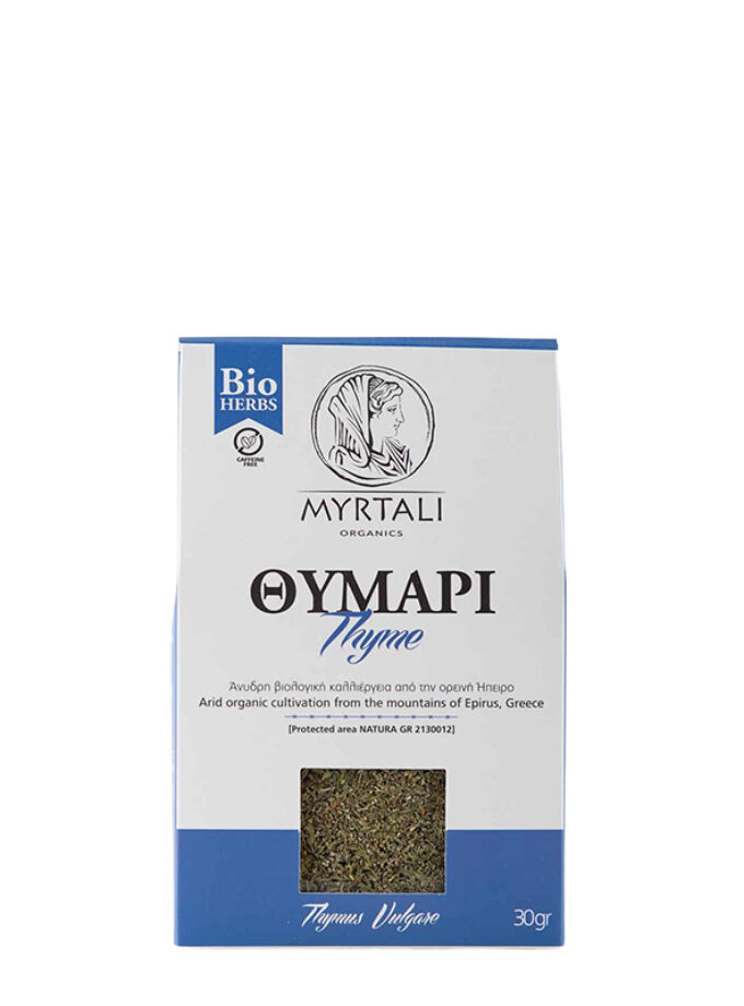 cava800.gr | ΘΥΜΑΡΙ  MYRTALI 30GR |  |  | €2.49 | 0.250KG |  | Ελλάδα , Ήπειρος