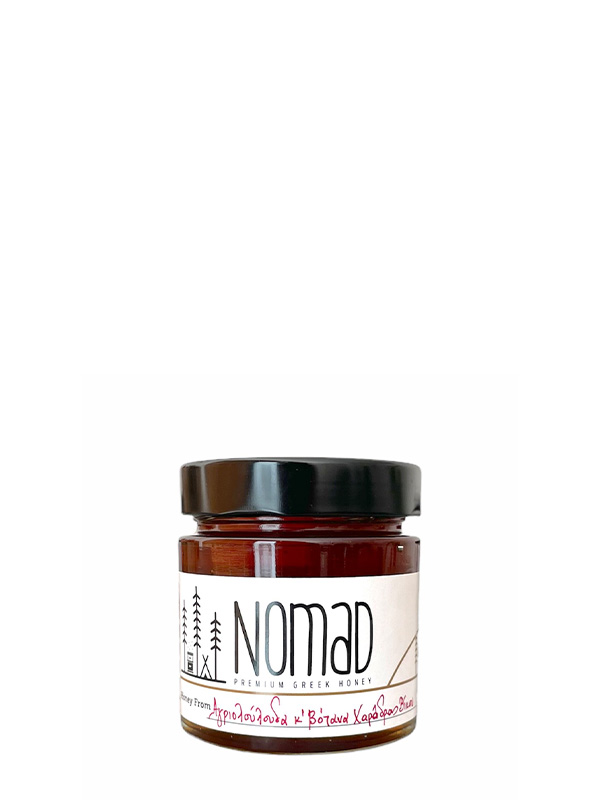 cava800.gr | ΜΕΛΙ ΜΕ ΒΟΤΑΝΑ & ΑΓΙΟΛΟΥΛΟΥΔΑ NOMAD BIO 250GR | | | €11.14 | 0.250KG | | Ελλάδα , Ήπειρος