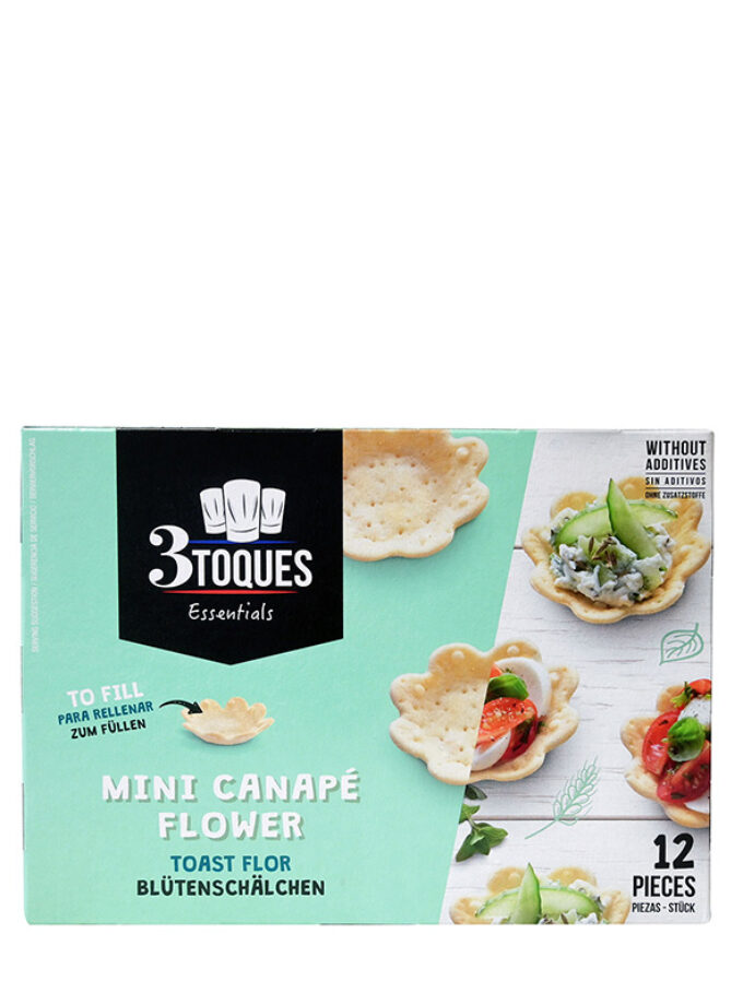 cava800.gr | CANAPE MINI FLOWER CUPS 12τεμ ''3TOQUES'' |  |  | €3.97 | 0.040KG |  | Γαλλία
