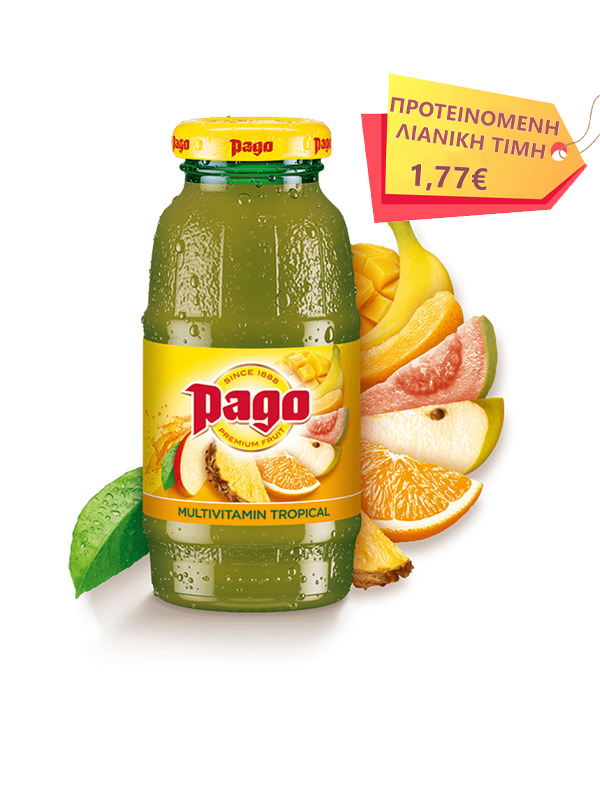 cava800.gr | PAGO ΤRΟPICΑL MULTIVITAMIN 200ML | | | €1.36 | 0.20 LT | | Αυστρία