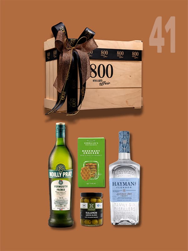 cava800 | Σύνθεση Δώρου σε Ξύλινη συσκευασία (Κωδικός 41)